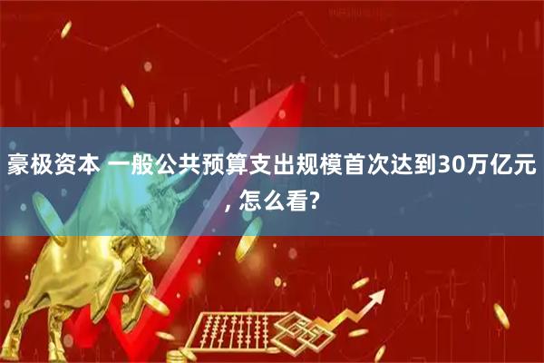 豪极资本 一般公共预算支出规模首次达到30万亿元, 怎么看?