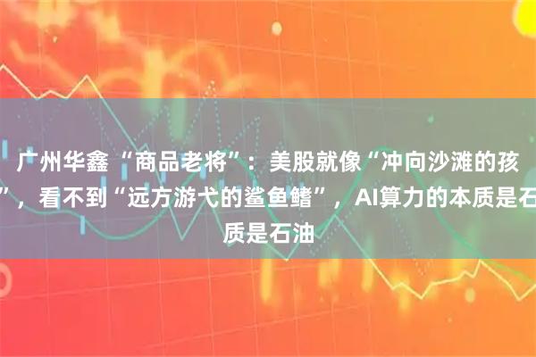 广州华鑫 “商品老将”:美股就像“冲向沙滩的孩子”,看不到“远方游弋的鲨鱼鳍”,AI算力的本质是石油