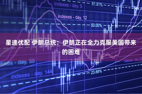 星速优配 伊朗总统：伊朗正在全力克服美国带来的困难